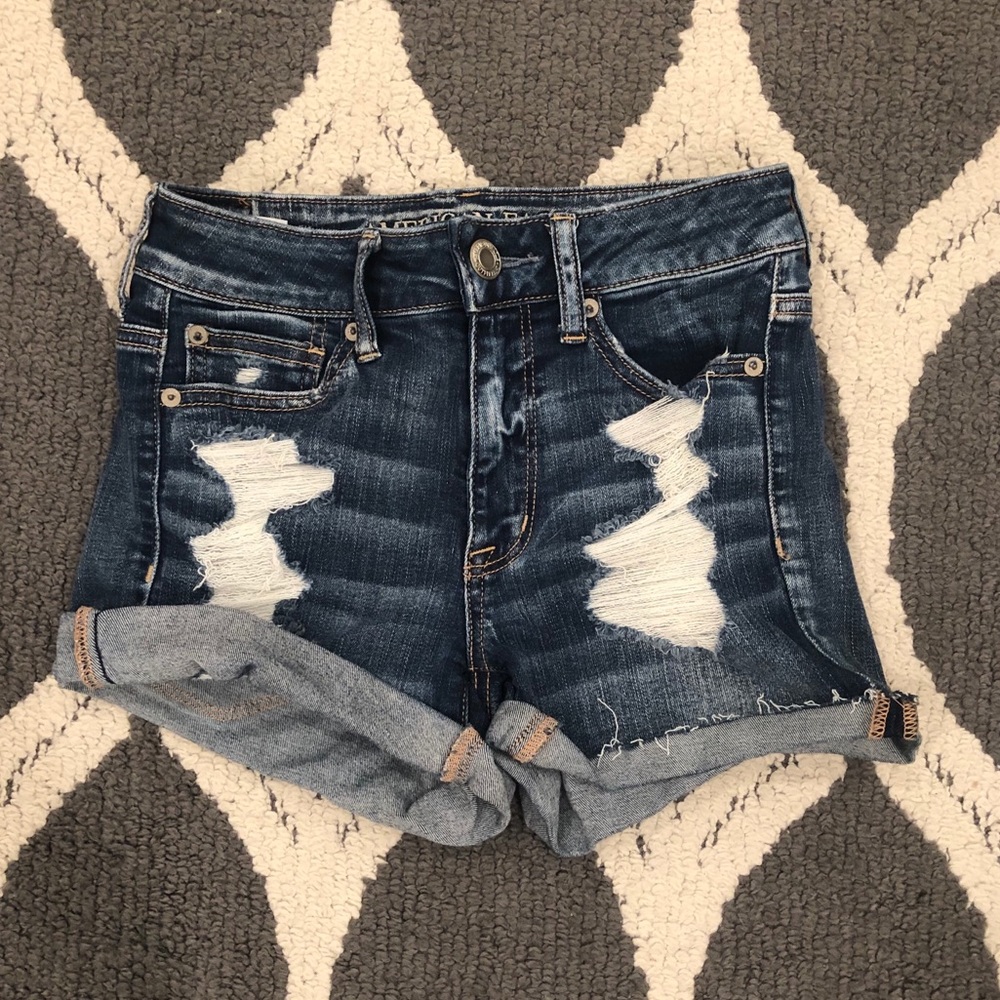 American eagle high rise shorts